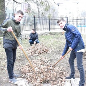 Участь в акції «Студентська молодь Вінниці за чисте довкілля»