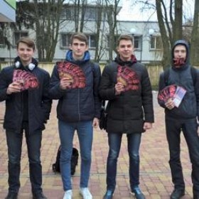 Участь у міській молодіжній акції «Молодь Вінниці за життя без СНІДу!»