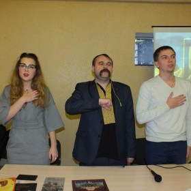 Участь голови студентської ради коледжу Коляденко Наталії у Всеукраїнському форумі «Студентство – авангард державотворення»